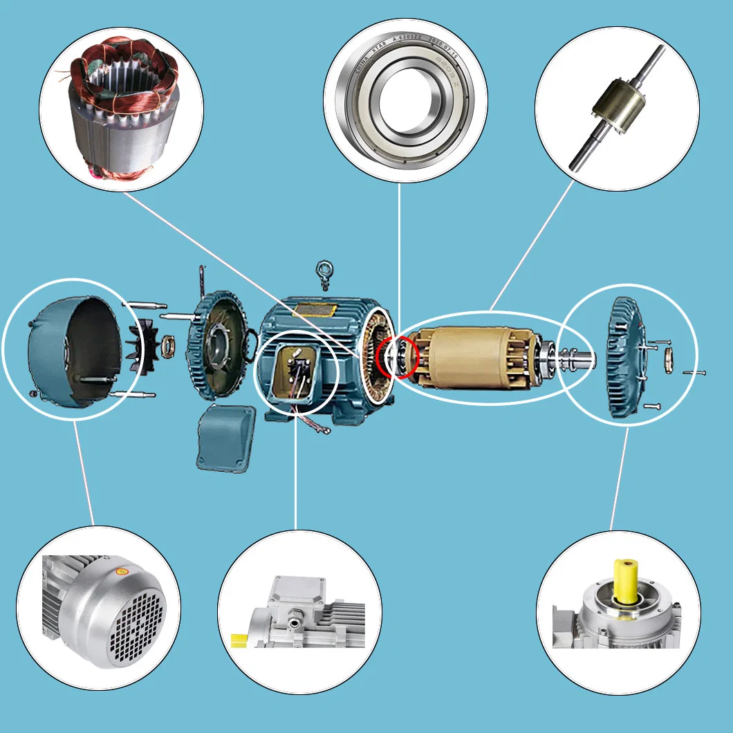 Ys Ms Ye3 Three-Phase Asynchronous Motor Water Pump Hydraulic Motor